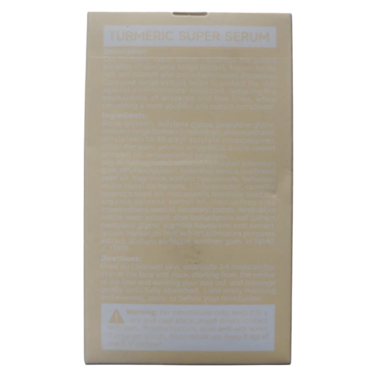 Dr Rashel Max Radiance Turmeric Super Serum - 10%