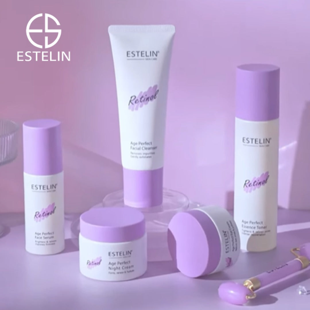 Estelin Retinol Age Perfect Renew Youth Skin Care Set - 6 Pieces