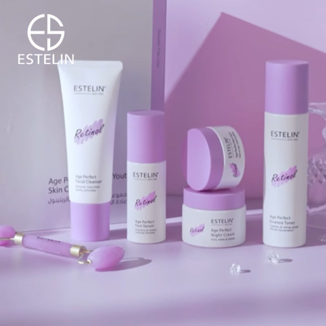 Estelin Retinol Age Perfect Renew Youth Skin Care Set - 6 Pieces