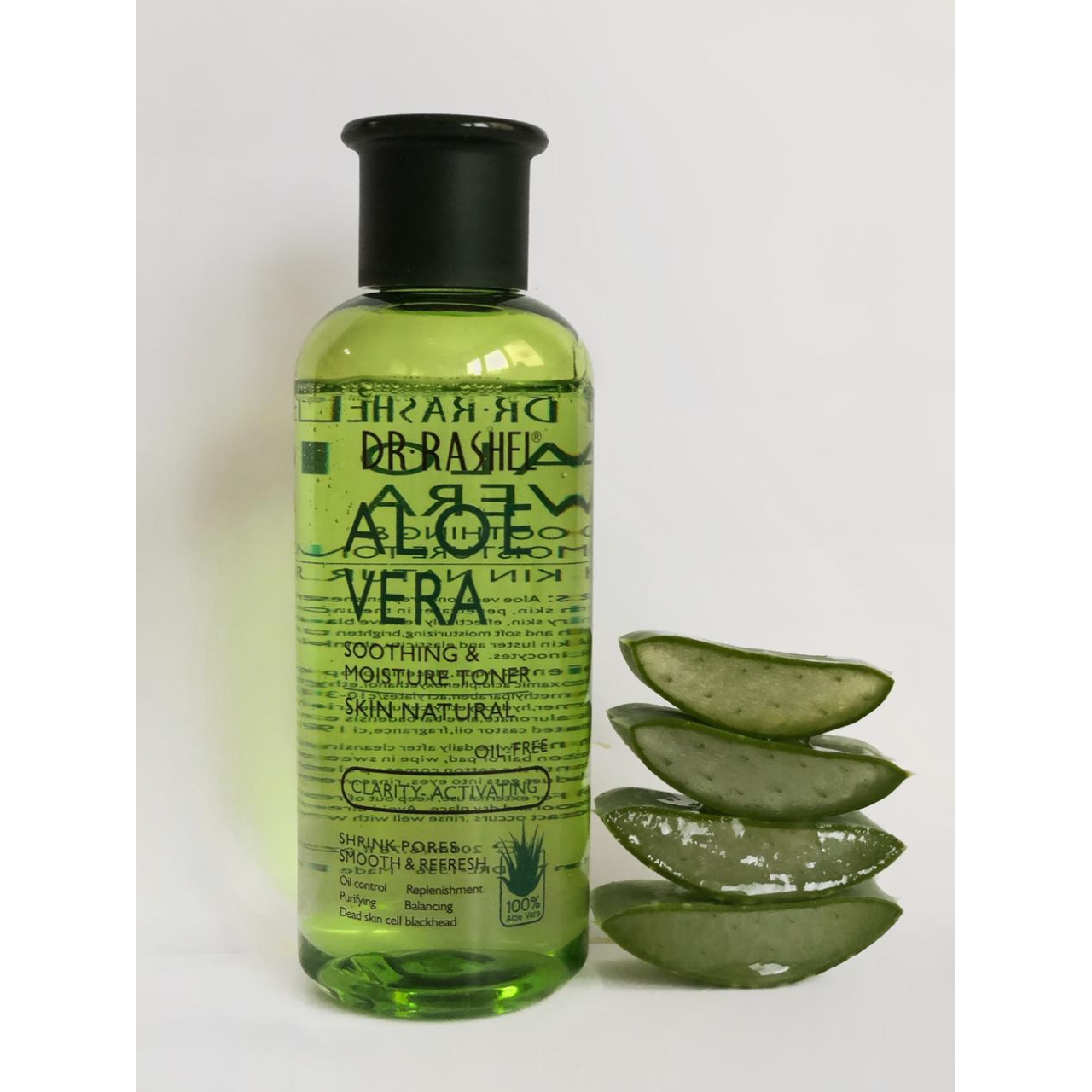 Dr. Rashel Aloe Vera Soothing & Moisture Toner Skin Natural Oil-Free Clarity-Activating