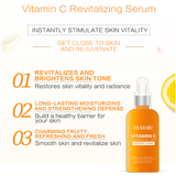 Combo - Dr. Rashel Vitamin C  Brightening & Anti Aging Skin Care Series 5 Piece Set & Dr. Rashel Complete Facial Serum Set 3 Pack