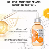Combo - Dr. Rashel Vitamin C  Brightening & Anti Aging Skin Care Series 5 Piece Set & Dr. Rashel Complete Facial Serum Set 3 Pack