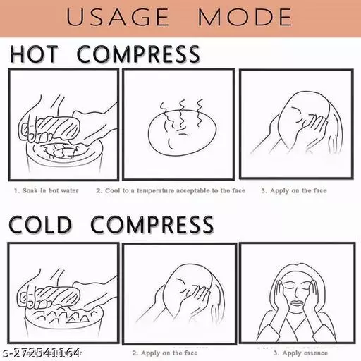 Reusable Face Towel Mask Cold Hot Compress Facial Mask Dr Rashel