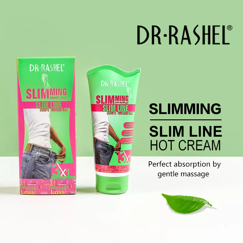Combo - Dr. Rashel Slimming Slim Line Hot Cream & Estelin Lavender Essential Oil Extract Stretch Mark, Scar Repair Serum