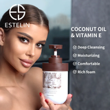 Estelin Vitamin E Coconut Oil Body Wash