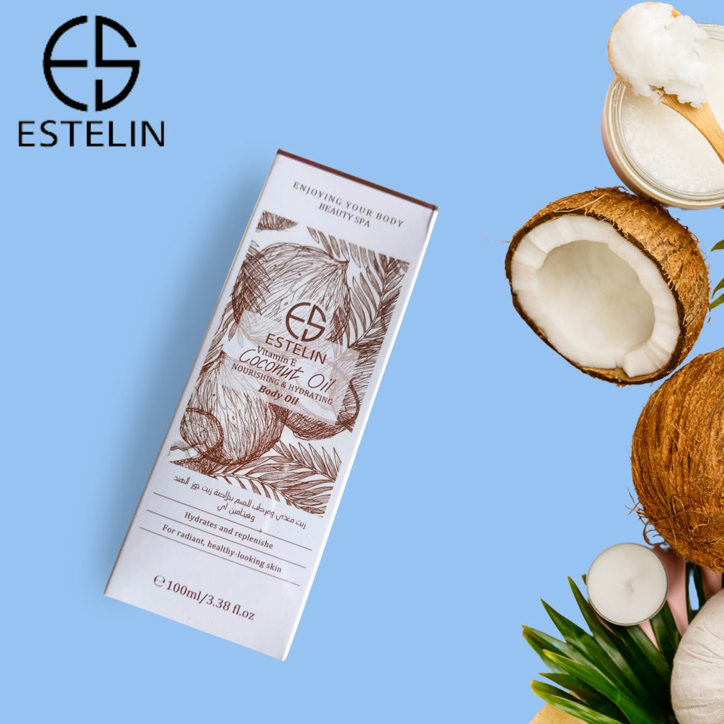 Estelin Vitamin E Coconut Oil Body Oil Dr Rashel