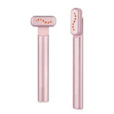 Age-Defying 4-in-1 Facial Skincare Wand  - Pink