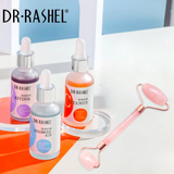 Combo - Dr. Rashel Complete Facial Serum 3 Piece Set & Rose Quartz Facial Massage Roller