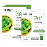 Dr Rashel Aloe Vera Soothing & Moisture Mask  Skin Natural -Pack of 10
