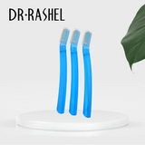 3 Pack - Dermaplaning and Eyebrow Razor - Blue