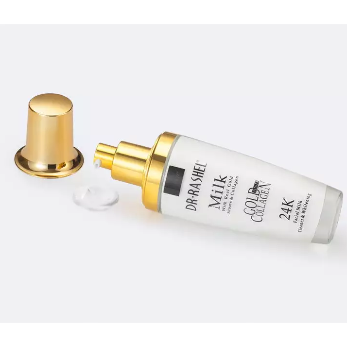 Dr. Rashel 24K Gold Milk Facial Cleanser with Real Gold Atoms & Collagen