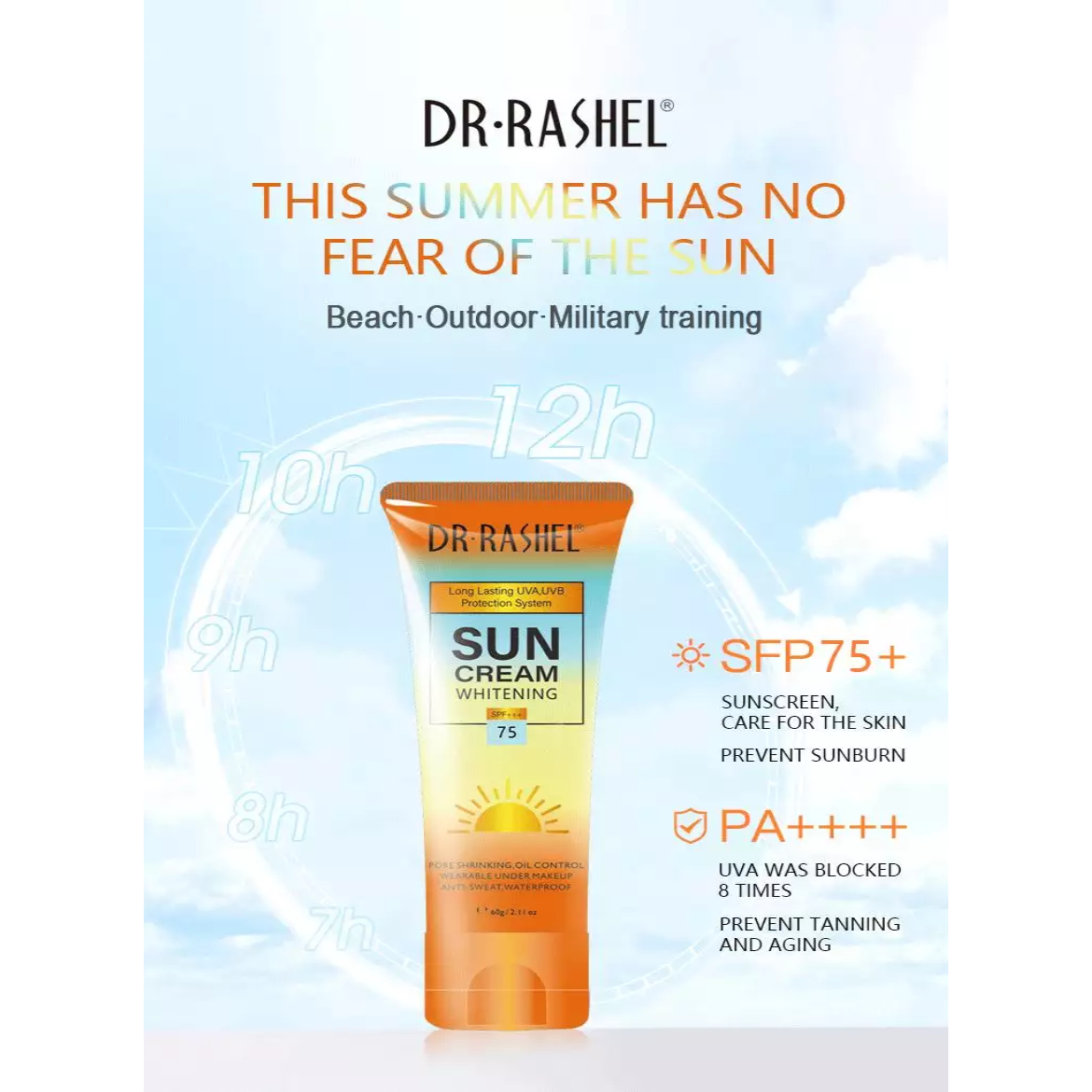 Dr. Rashel Sun Cream Whitening SPF+++75