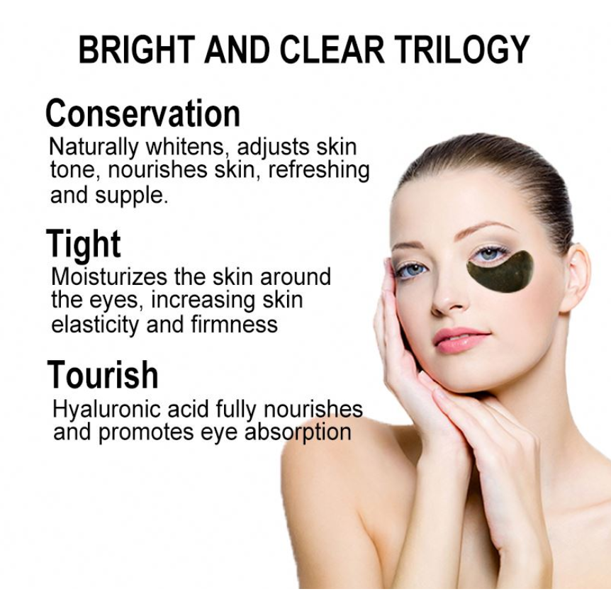 Dr. Rashel Gold Black Pearl Hydrogel Eye Mask Dr Rashel