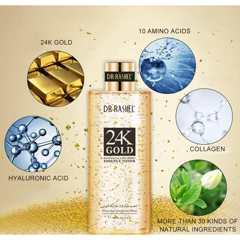 Dr. Rashel 24K Gold Radiance & Anti-Aging Essence Toner