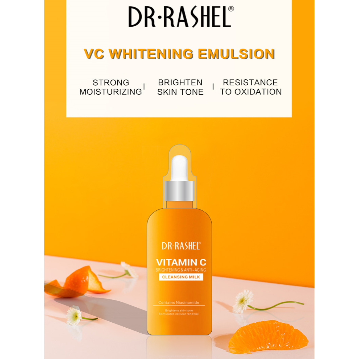 Dr. Rashel Vitamin C Brightening & Anti-Aging Cleansing Milk