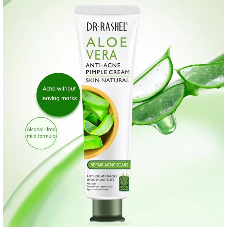 Dr. Rashel Aloe Vera Anti Acne Pimple Cream Repair Acne Scars Dr