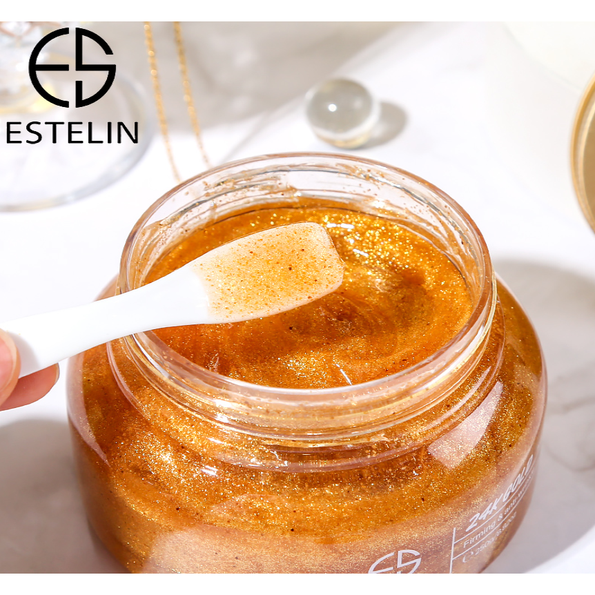 Estelin Body & Face Scrub 24K Gold – Dr Rashel