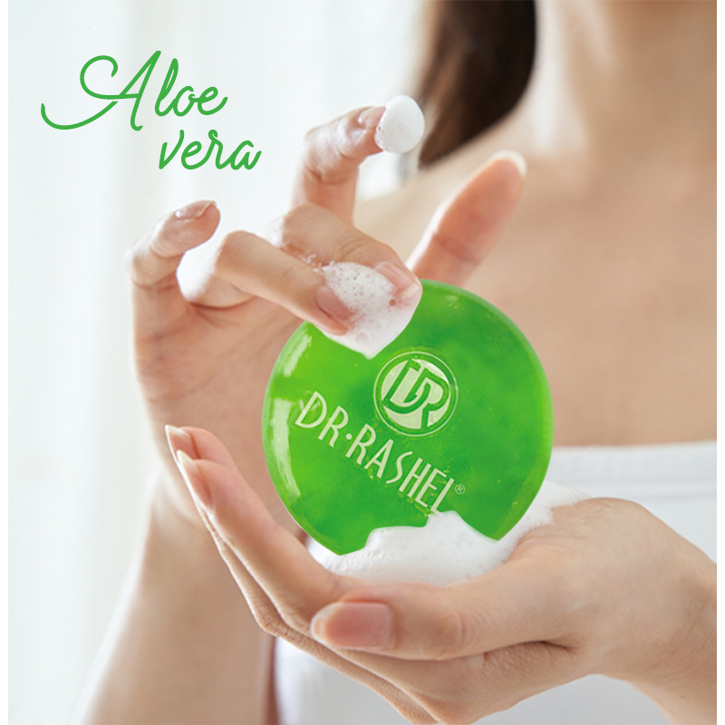 Dr. Rashel Aloe Vera Soothing Soap Skin Natural Moisturizes & Protects