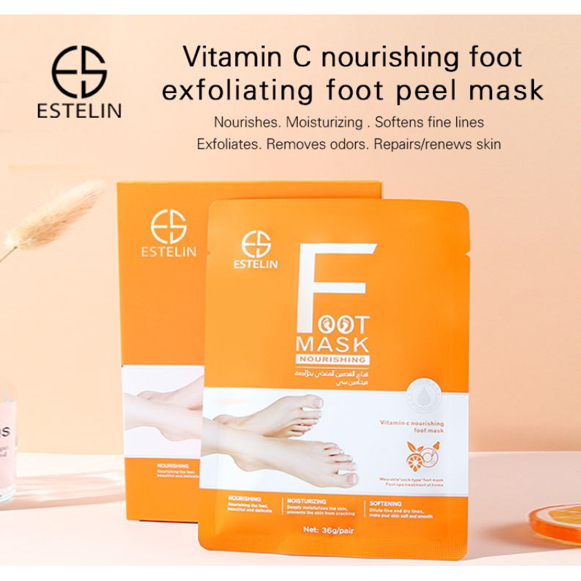 Estelin Foot Mask Nourishing Vitamin C
