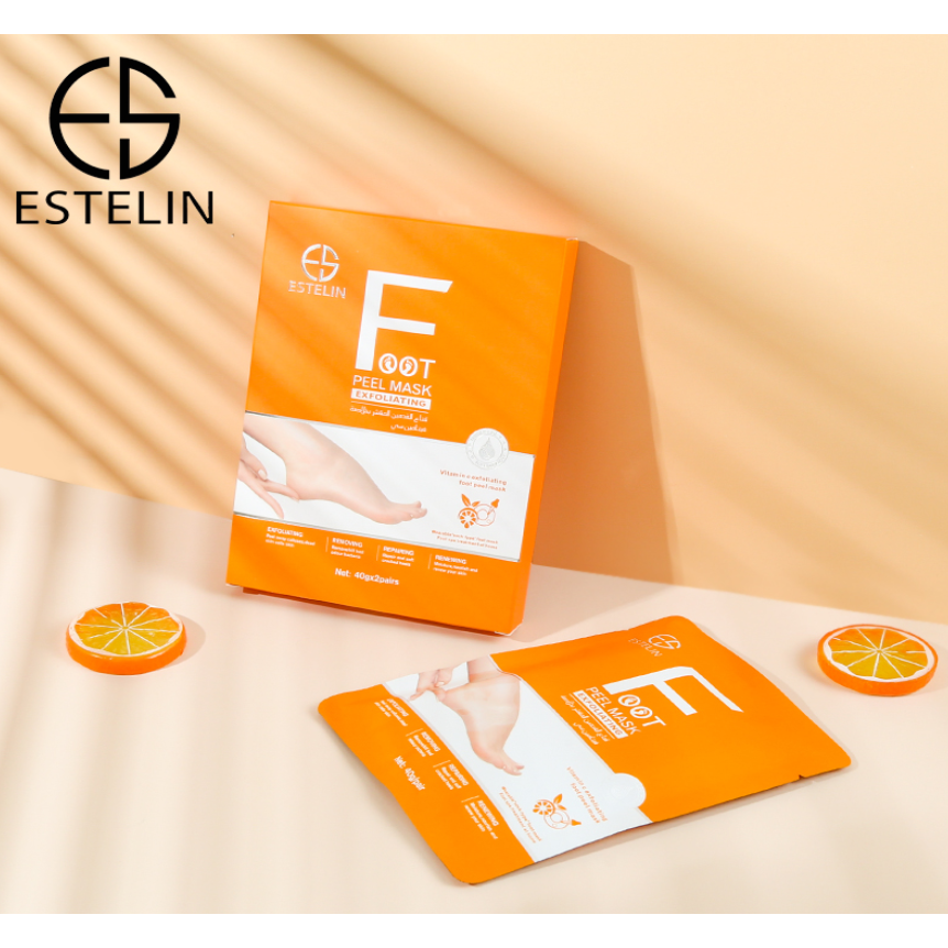 Estelin Foot Peel Mask Exfoliating Vitamin C