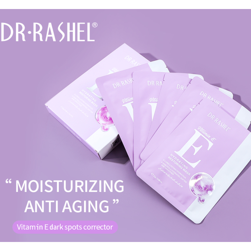 Pack of 5 - Dr. Rashel Vitamin E Hydrating Restoring Mask