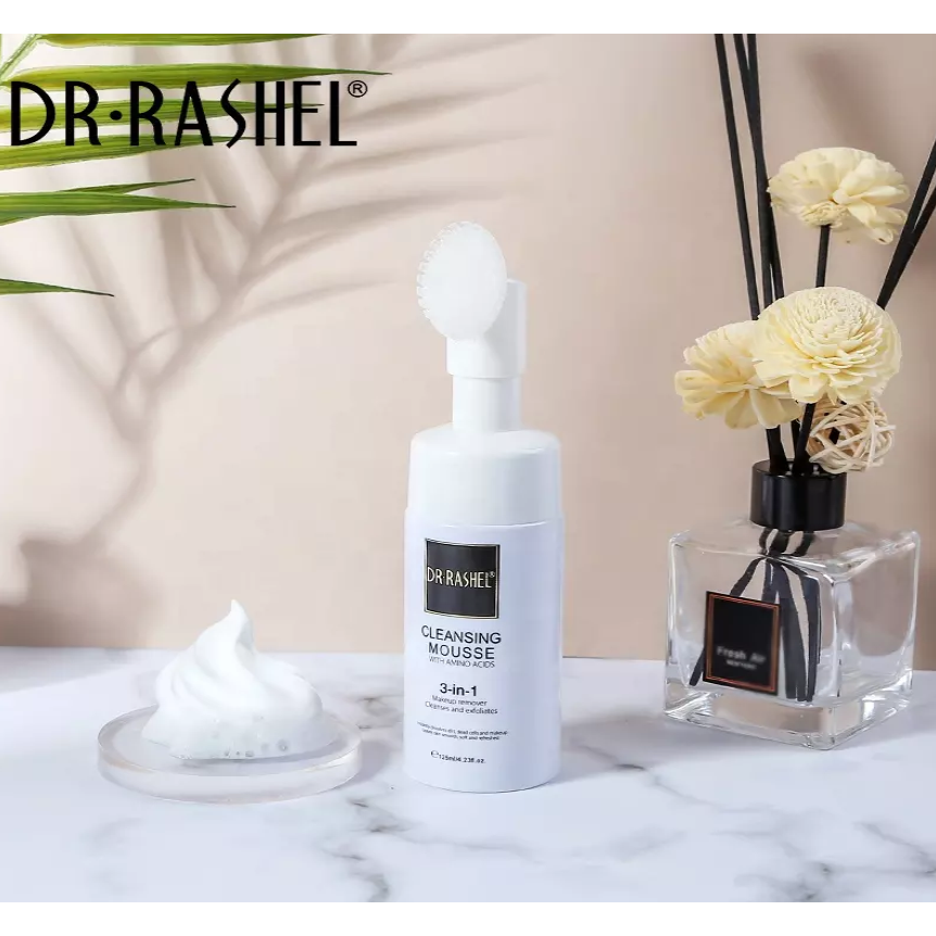 Dr. Rashel Cleansing Mousse 3-in-1 Makeup, Cleanses and Exfoliates