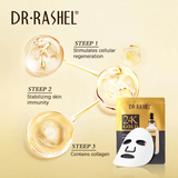 Pack of 5 - Dr. Rashel 24K Gold Radiance & Anti-Aging Essence Mask