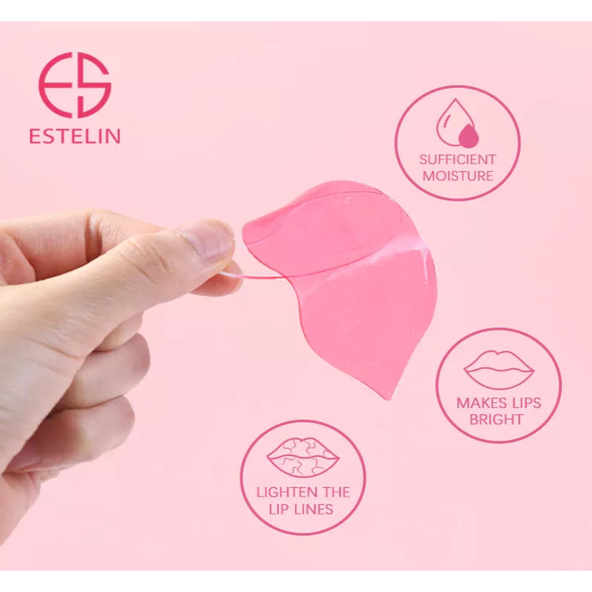 Estelin Cherry Blossom Pink Hydrogel Lip Mask