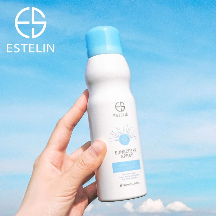 Estelin Sunscreen Spray SPF50PA+++ Ultra-Light Hydrates & Whitening