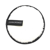 Dual Facial Cleaning Sponge - White