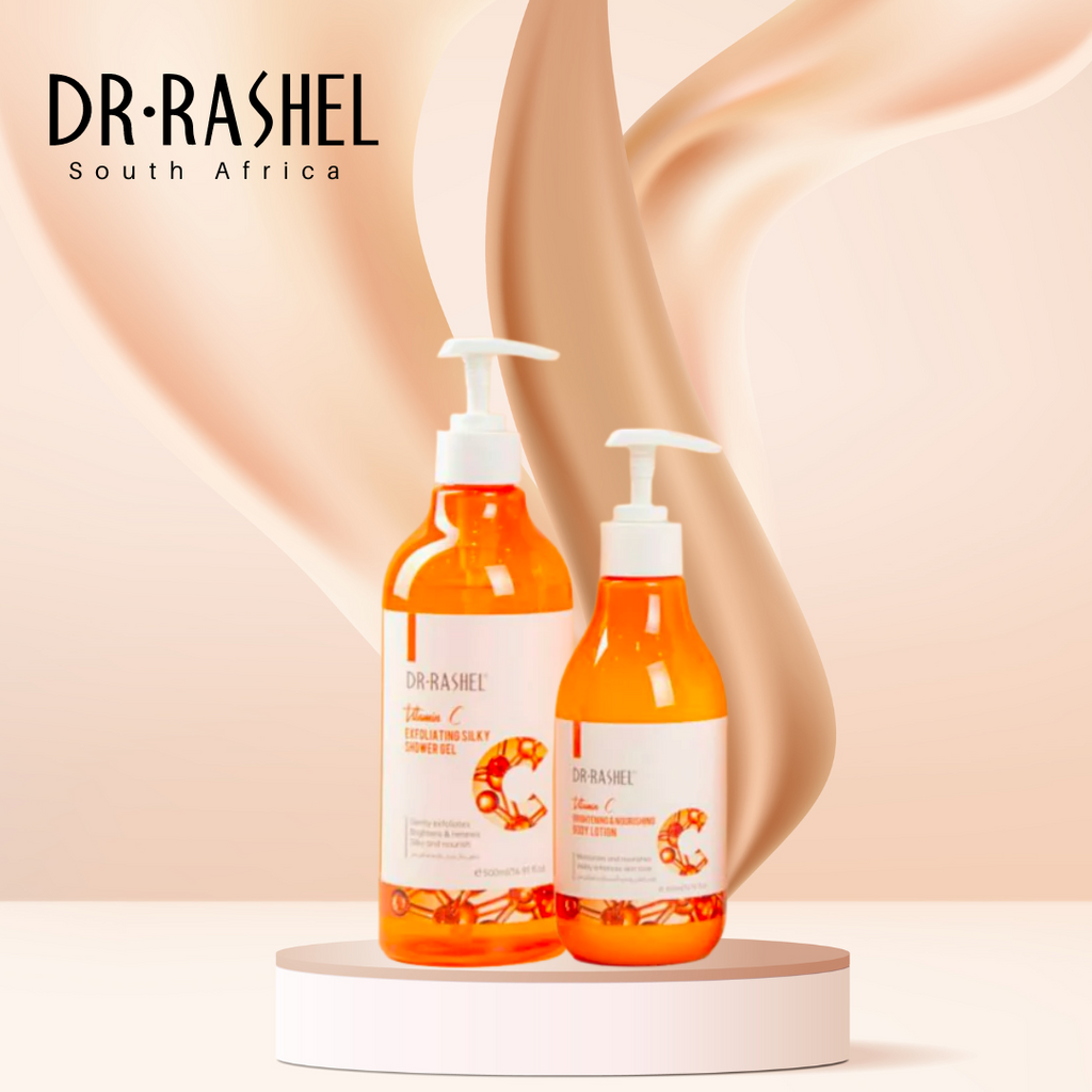 Combo Dr. Rashel Vitamin C Shower Gel & Body Lotion Dr Rashel